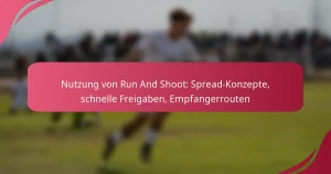 Nutzung von Run And Shoot: Spread-Konzepte, schnelle Freigaben, Empfangerrouten